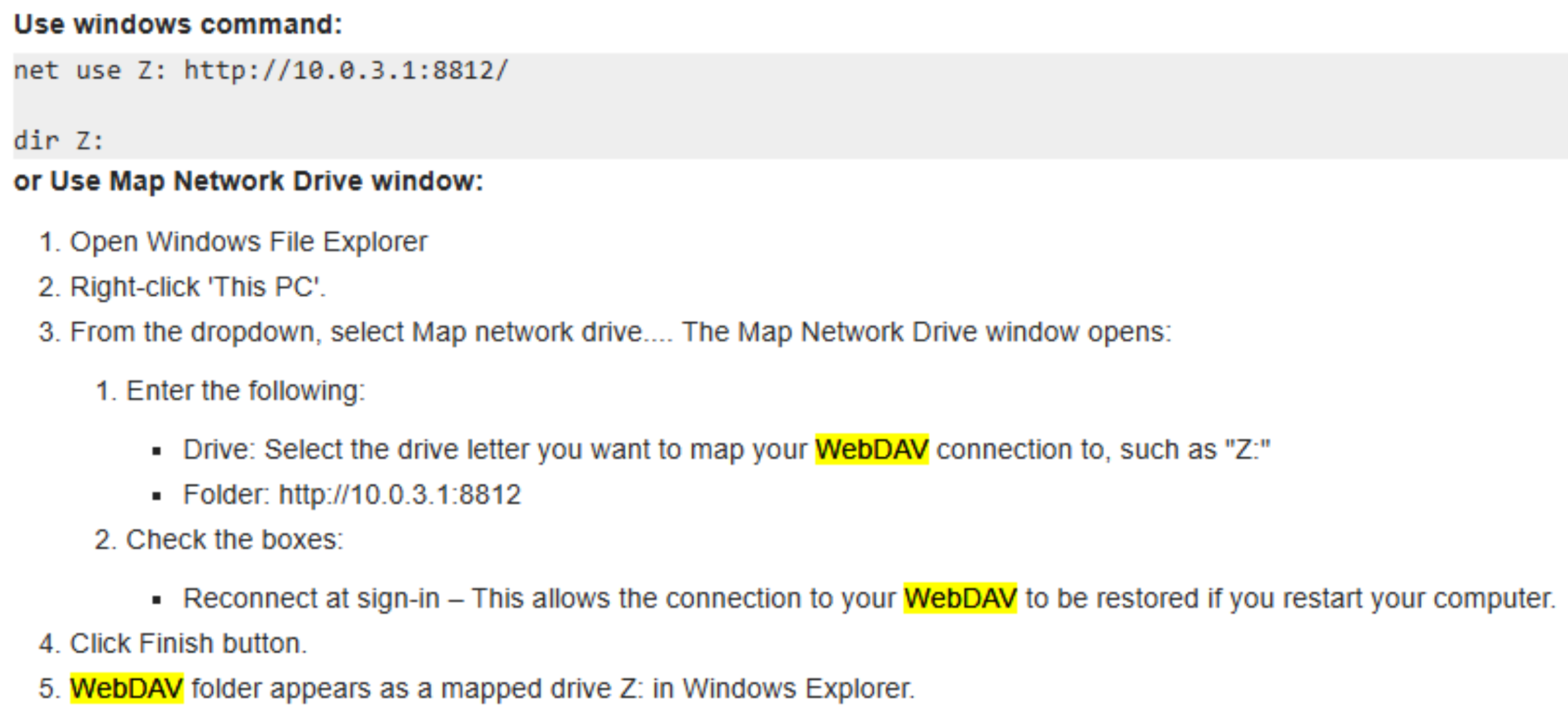 Megosztott meghajtó engedélyezése Windows alatt